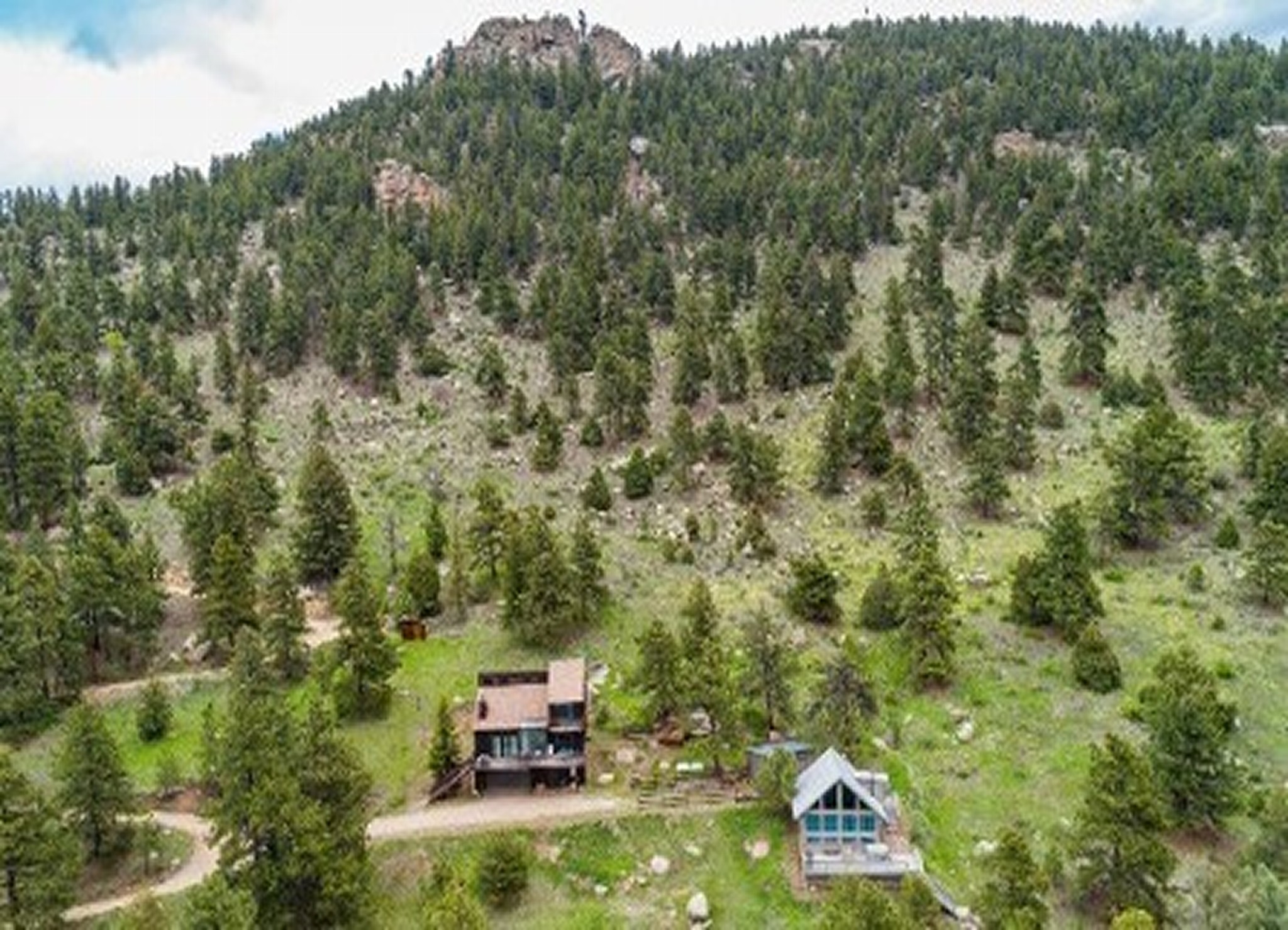 Aerial View of the Properties